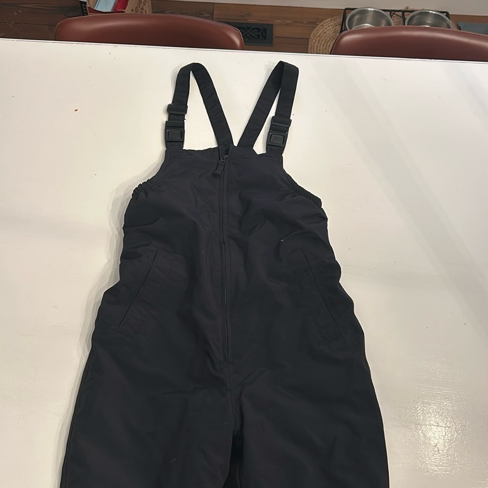 Black ski pants youth 12